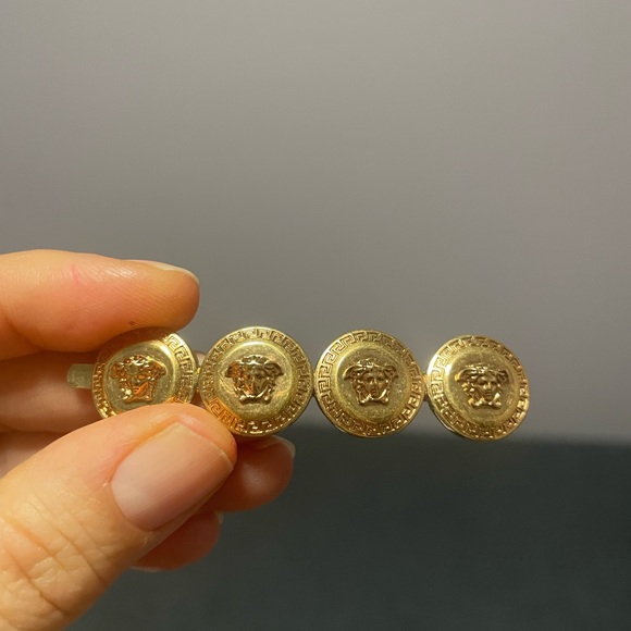 New  beautiful Versace Bobby pin barrette - Picture 1 of 6